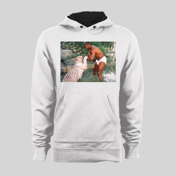 MIKE TYSON WRESTLING TIGER HIGH QUALITY HOODIE / SWEATSHIRT