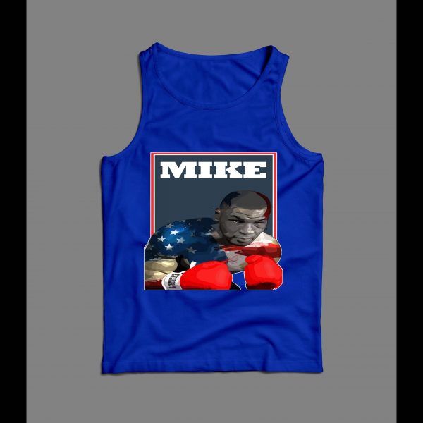 BOXER MIKE TYSON USA POP ART CUSTOM MEN'S TANK TOP