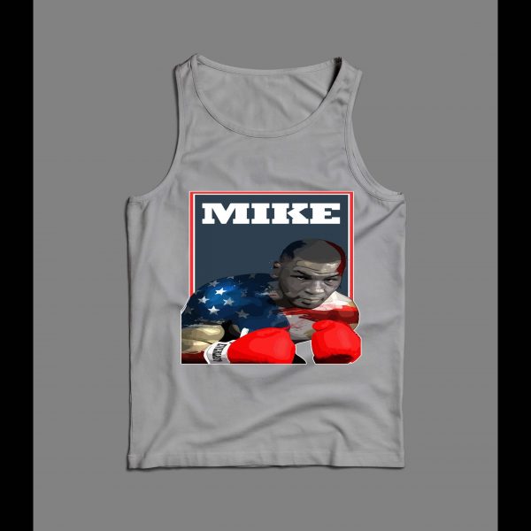 BOXER MIKE TYSON USA POP ART CUSTOM MEN'S TANK TOP