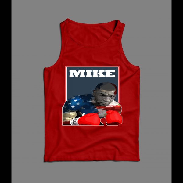 BOXER MIKE TYSON USA POP ART CUSTOM MEN'S TANK TOP