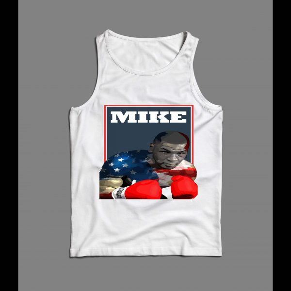 BOXER MIKE TYSON USA POP ART CUSTOM MEN'S TANK TOP