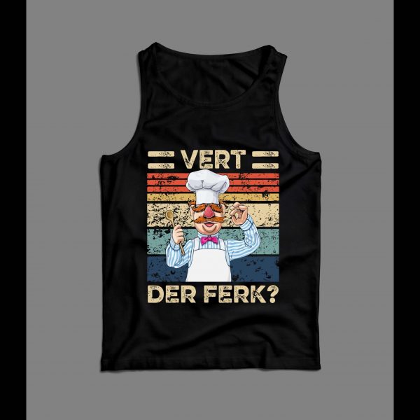 SWEDISH CHEF VER DER FERK MEN'S TANK TOP