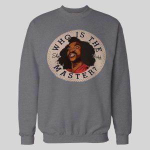 LAST DRAGON SHONUFF WHO'S THE MASTER? ALL STAR PARODY HOODIE /SWEATSHIRT