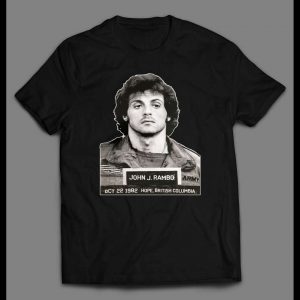 FIRST BLOOD RAMBO MUGSHOT SHIRT