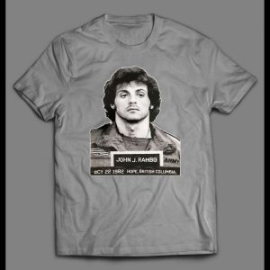 FIRST BLOOD RAMBO MUGSHOT SHIRT