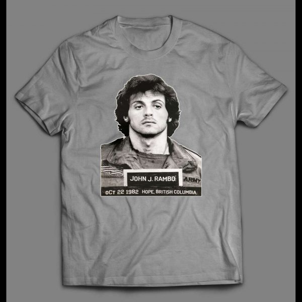 FIRST BLOOD RAMBO MUGSHOT SHIRT