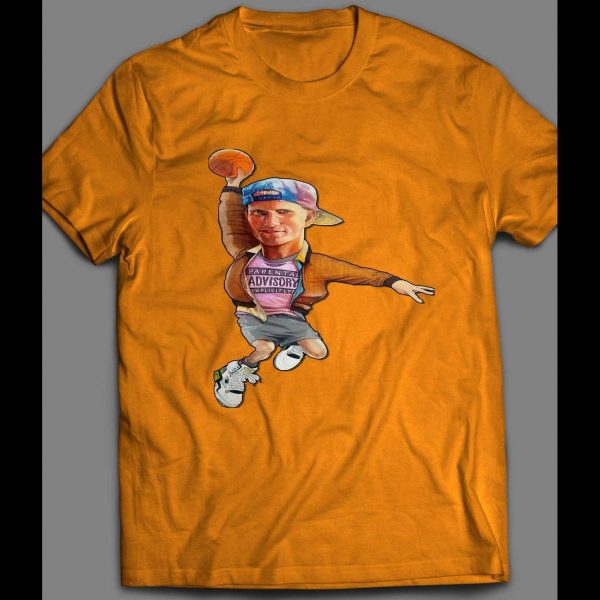 WHITE MEN CAN'T JUMP BILLY HOYLE CARTOON DUNK SHIRT