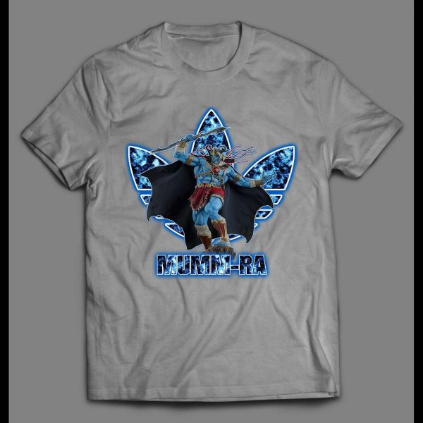 80s CARTOON THE THUNDERCAT'S MUMM-RA SPORTS WEAR PARODY SHIRT