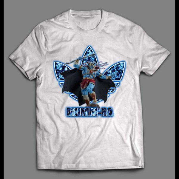 80s CARTOON THE THUNDERCAT'S MUMM-RA SPORTS WEAR PARODY SHIRT