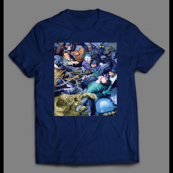BATMAN V ROGUES COMICBOOK ART SHIRT