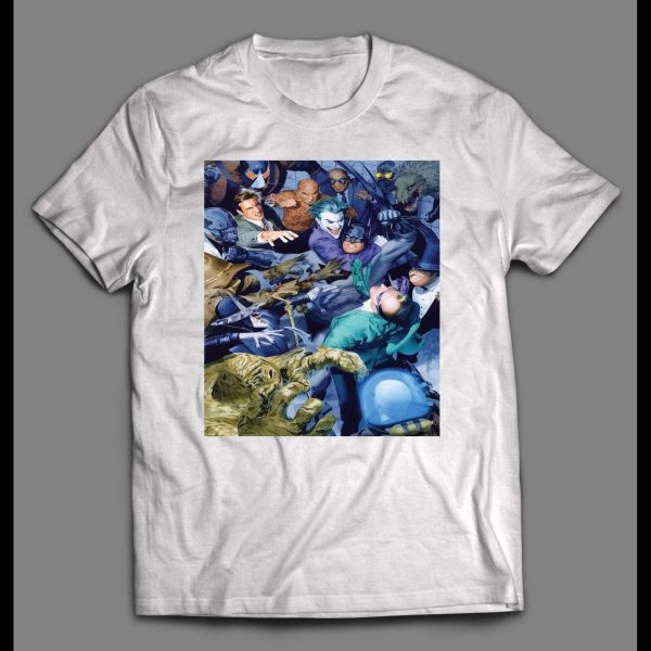 BATMAN V ROGUES COMICBOOK ART SHIRT