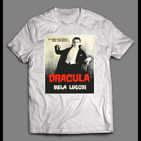 VINTAGE BELA LUGOSI DRACULA MOVIE POSTER SHIRT