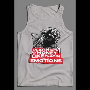 FRIDAY'S BIG WORM PAYING WITH MONEY IS LIKE PLAYING WITH MY EMOTIONS MOVIE MEN'S TANK TOP