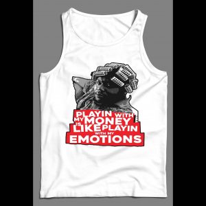FRIDAY'S BIG WORM PAYING WITH MONEY IS LIKE PLAYING WITH MY EMOTIONS MOVIE MEN'S TANK TOP