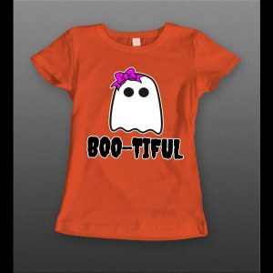 HALLOWEEN BOO-TIFUL HIGH QUALITY LADIES SHIRT