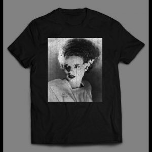 VINTAGE BRIDE FRANKENSTEIN HALLOWEEN DISTRESSED SHIRT