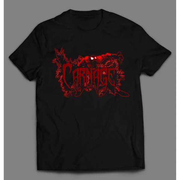 SYMBIOTE CARNAGE RAGE COMIC BOOK SUPER VILLAIN SHIRT