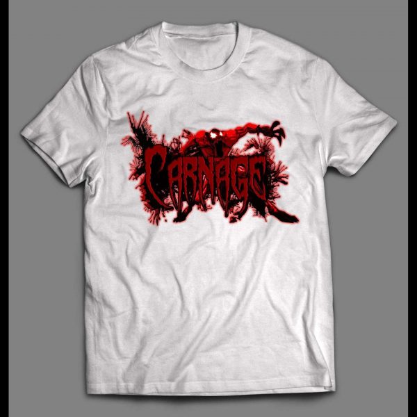 SYMBIOTE CARNAGE RAGE COMIC BOOK SUPER VILLAIN SHIRT