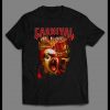 VINTAGE DISTRESSED STYLE CARNIVAL OF BLOOD HORROR MOVIE POSTER HALLOWEEN SHIRT
