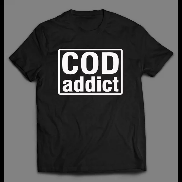 GAMERS COD ADDICT BATTLE ROYALE GAMING SHIRT