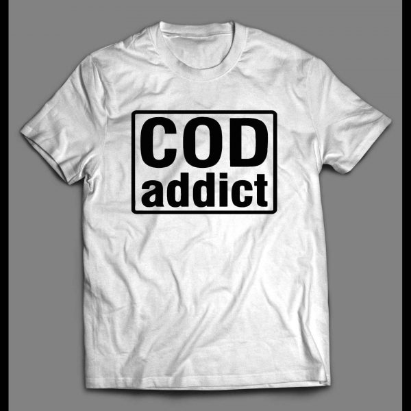 GAMERS COD ADDICT BATTLE ROYALE GAMING SHIRT