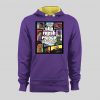 FRESH PRINCE OF BEL-AIR  STYLE ART HIGH QUALITY VARSITY 2 COLOR CONTRAST HOODIE