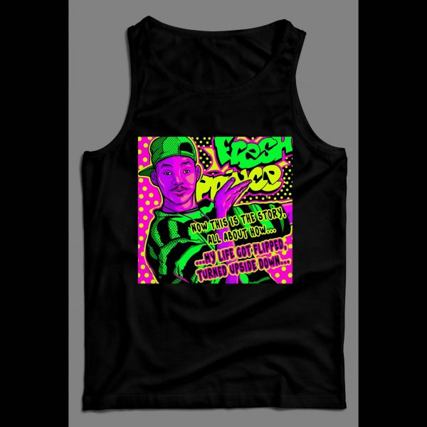 FRESH PRINCE OF BEL-AIR NOW THIS IS A STORY ART HIGH QUALITY MEN'S TANK TOP