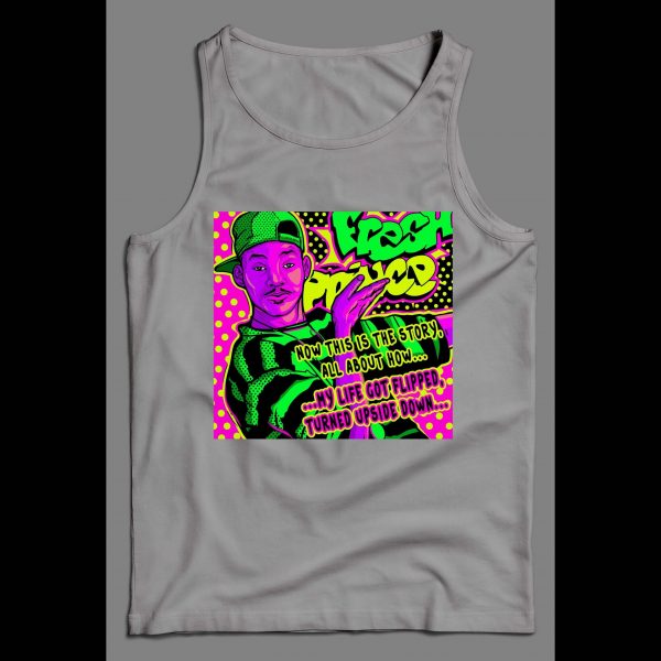 FRESH PRINCE OF BEL-AIR NOW THIS IS A STORY ART HIGH QUALITY MEN'S TANK TOP