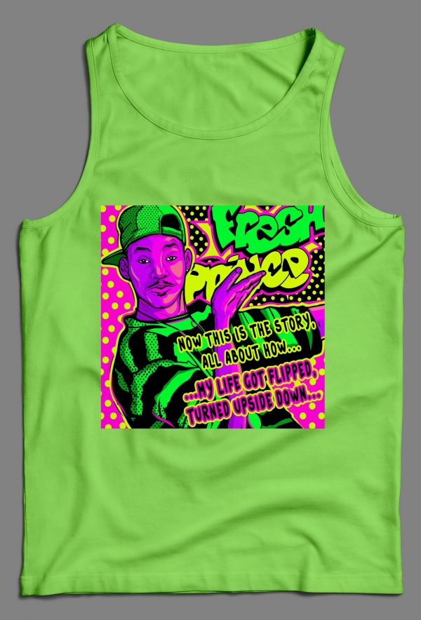 FRESH PRINCE OF BEL-AIR NOW THIS IS A STORY ART HIGH QUALITY MEN'S TANK TOP