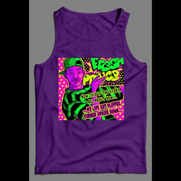 FRESH PRINCE OF BEL-AIR NOW THIS IS A STORY ART HIGH QUALITY MEN'S TANK TOP