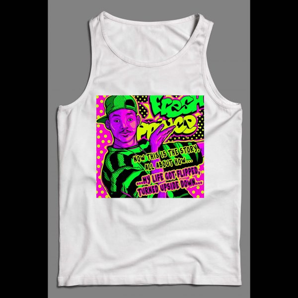FRESH PRINCE OF BEL-AIR NOW THIS IS A STORY ART HIGH QUALITY MEN'S TANK TOP