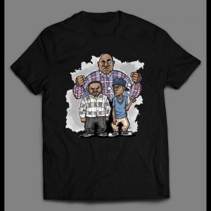 FRIDAY MOVIE DEEBO CRAIG AND SMOKEY CARTOON ART SHIRT