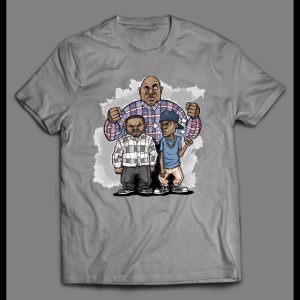 FRIDAY MOVIE DEEBO CRAIG AND SMOKEY CARTOON ART SHIRT