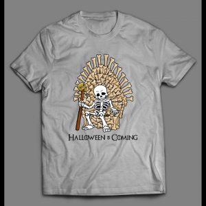 HALLOWEEN IS COMING GAME OF THRONES PARODY HIGH QUALITY MENS HALLOWEEN SHIRT