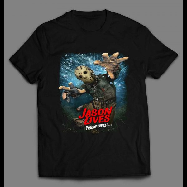 FRIDAY THE 13TH PART VI JASON LIVES POSTER SHIRT
