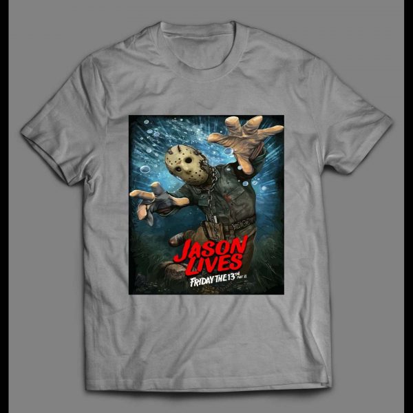 FRIDAY THE 13TH PART VI JASON LIVES POSTER SHIRT