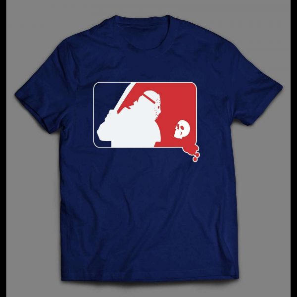 MAJOR LEAGUE HORROR MOVIES LOGO HALLOWEEN SHIRT
