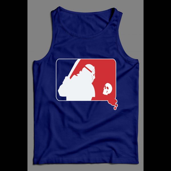 MAJOR LEAGUES HORROR MOVIES LOGO HALLOWEEN MEN'S TANK TOP
