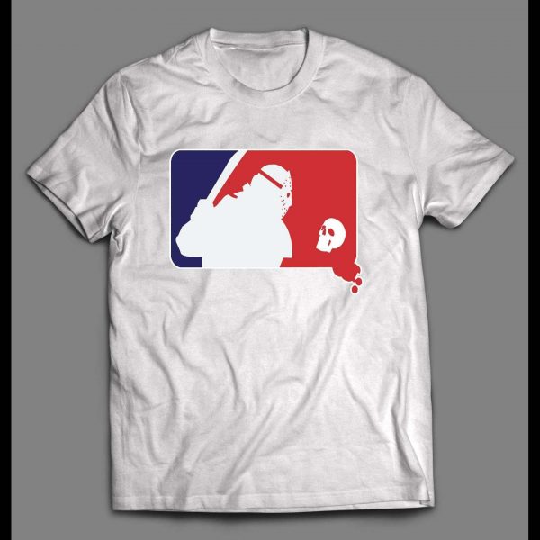 MAJOR LEAGUE HORROR MOVIES LOGO HALLOWEEN SHIRT