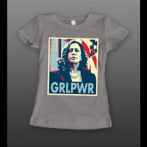 MADAM V.P. "GRLPWR" ELECTION 2020 POP ART POSTER LADIES SHIRT
