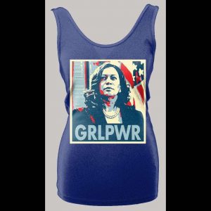 MADAM V.P. "GRLPWR" ELECTION 2020 POP ART POSTER LADIES TANK TOP