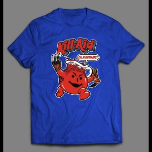 NIGHTMARE KOOL AID PARODY "KILL AID" HALLOWEEN SHIRT
