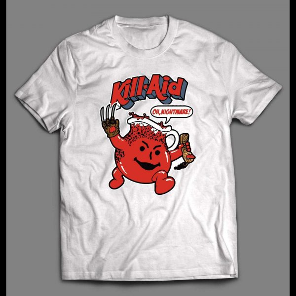 NIGHTMARE KOOL AID PARODY "KILL AID" HALLOWEEN SHIRT