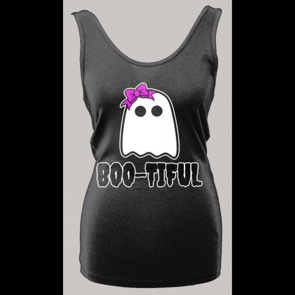 HALLOWEEN BOO-TIFUL HIGH QUALITY LADIES TANK TOP