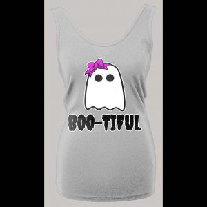 HALLOWEEN BOO-TIFUL HIGH QUALITY LADIES TANK TOP