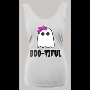HALLOWEEN BOO-TIFUL HIGH QUALITY LADIES TANK TOP