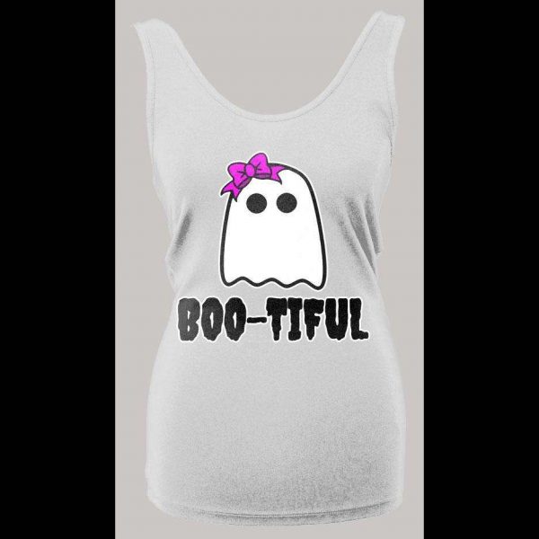 HALLOWEEN BOO-TIFUL HIGH QUALITY LADIES TANK TOP