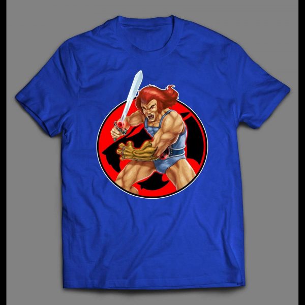LION-O KING OF THUNDERA FELINE HEROES LOGO SHIRT