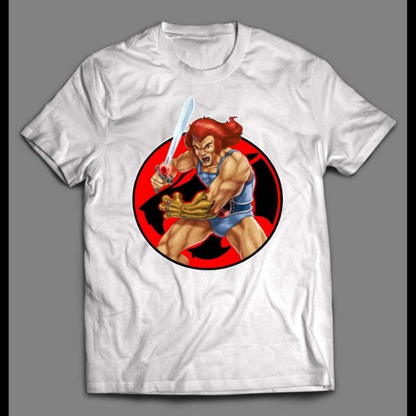 LION-O KING OF THUNDERA FELINE HEROES LOGO SHIRT