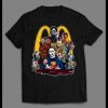 HORROR MOVIE KILLERS LUNCH TIME HALLOWEEN SHIRT